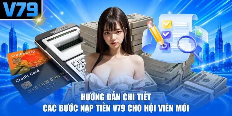 Hướng dẫn chi tiết các bước nạp tiền V79 cho hội viên mới
