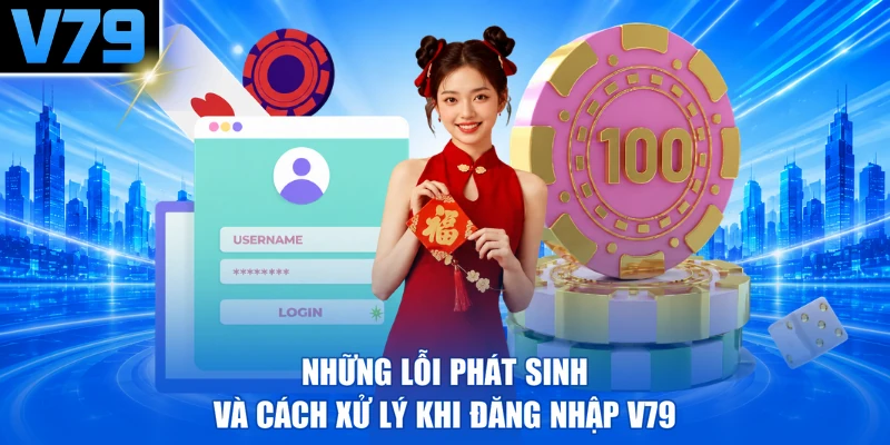 Những lỗi phát sinh và cách xử lý khi đăng nhập V79