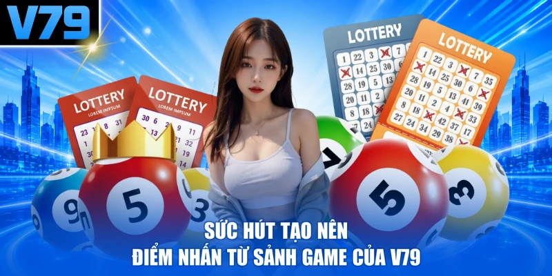 Sức hút tạo nên điểm nhấn từ sảnh game của V79